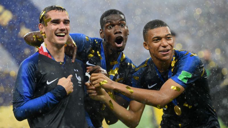 Pháp được đánh giá là ứng cử viên số 1 của World Cup 2022