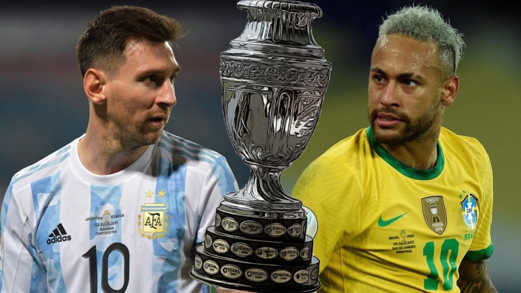 Lời nhắn của Messi dành cho Neymar sau khi vào CK Copa America 2021